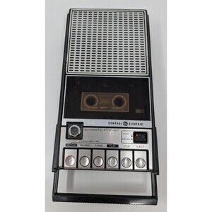 GE General Electric 3-5105F Cassette Recorder Vintage Lofi Y2K Tested Works